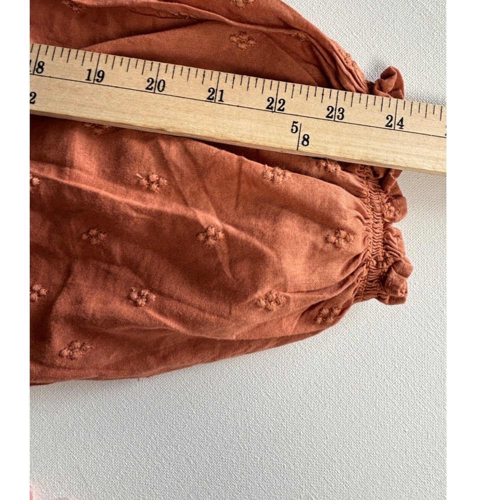 Old Navy Waist Defined Swiss Dot Midi Dress Xl Puff Sleeve Cottagecore Prairie - Picture 13 of 15